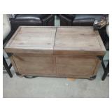 Ashley Trunk style storage coffee table