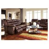 Ashley 832 Reclining Sofa & Loveseat