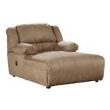 Ashley Hogan Mocha reclining chaise