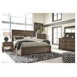 Ashley 614 King Rustic Bedroom Suit