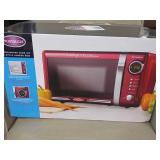 Nostalgia 700 watt microwave