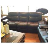 Coaster LEATHER reclining sofa & loveseat