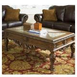 Ashley North Shore coffee & 2 end tables