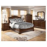 Louis Philippe K or Q  sleigh bedroom suite