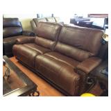 Ashley u759 leather reclining sofa