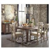 Ashley 540 table and 6 chairs