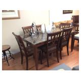 Ashley table and 6 chairs