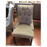 Ashley tufted cloth chair