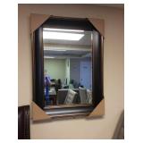 Large accent mirror