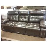 Ashley 647  LEATHER Power Reclining sofa &