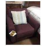 Ashley 962 Plum Accent Chair