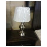 Ashley Nickel Plated Lamps