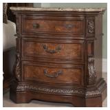 Ashley Ladelle marble top night stand