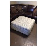 Ashley large designer ottoman