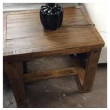 Ashley rustic end table