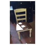 Ashley heavy rustic dining chairs