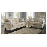 Ashley 440 designer sofa & love seat