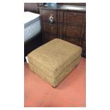 Newport twill ottoman