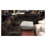 Ashley 567 HUGE triple reclining sectional