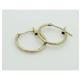 14kt Gold Hoop Earrings