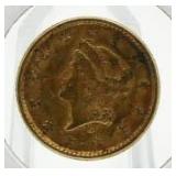 1853 Type 1 Liberty $1 Gold Piece