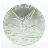 2013 BU 2 Pesos Mexico Silver Libertad