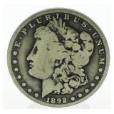 1892-O Morgan Silver Dollar