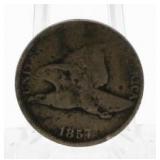 1857 Flying Eagle Cent *1st Year