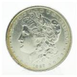 1883-P AU Morgan Silver Dollar