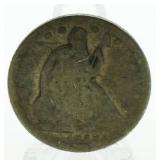 1867-S Seated Liberty Silver Half Dollar