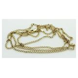 14kt Gold 30" Necklace