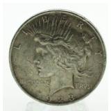 1923 Peace Silver Dollar