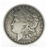 1921 Morgan Silver Dollar