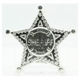 Sheriff .999 Pure Silver Badge