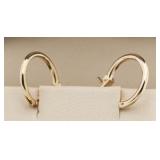 14kt Gold Hoop Earrings