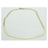 10kt Gold Large 16" Necklace