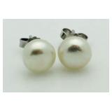 Genuine Freshwater Pearl Earrings