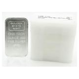 (20) Golden State Mint .999 Pure Silver Bars