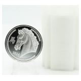 (20) 2014 Year Of Horse .999 Pure Silver Coins