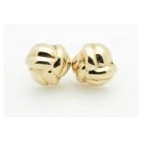 14kt Gold XX-Large Designer Earrings