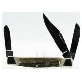 Hen & Rooster Deer Stag Stockman Knife