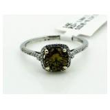 14kt Gold 1.13 ct  VS Fancy Yellow Diamond Ring