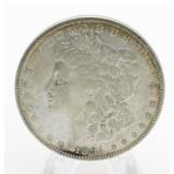 1891 Morgan Silver Dollar