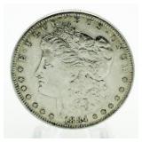 1884 Morgan Silver Dollar