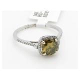 14kt Gold 1.13 ct  VS Fancy Yellow Diamond Ring