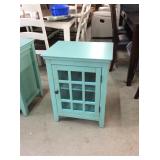 Turquoise cabinet