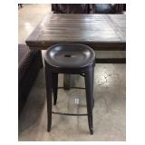 Metal barstool