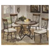 Ashley 314 Round  Dinette Table & 4 chairs