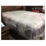 Serta pillowtop King mattress and box