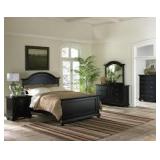 Elements Brooke black Queen Bedroom suit